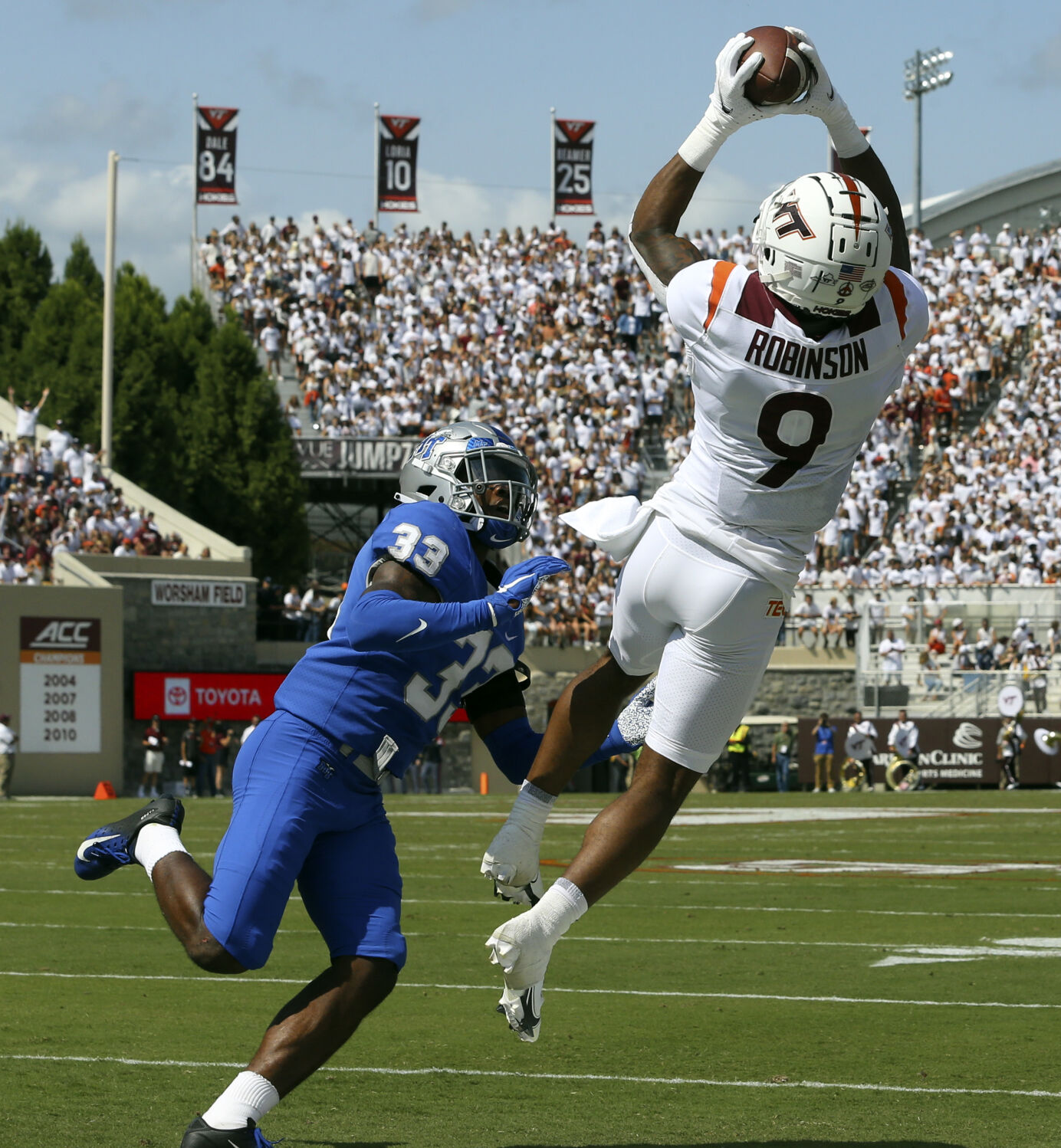 Middle Tennessee Virginia Tech football